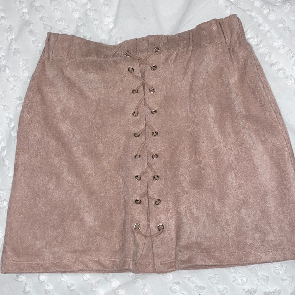 Light pink skirt